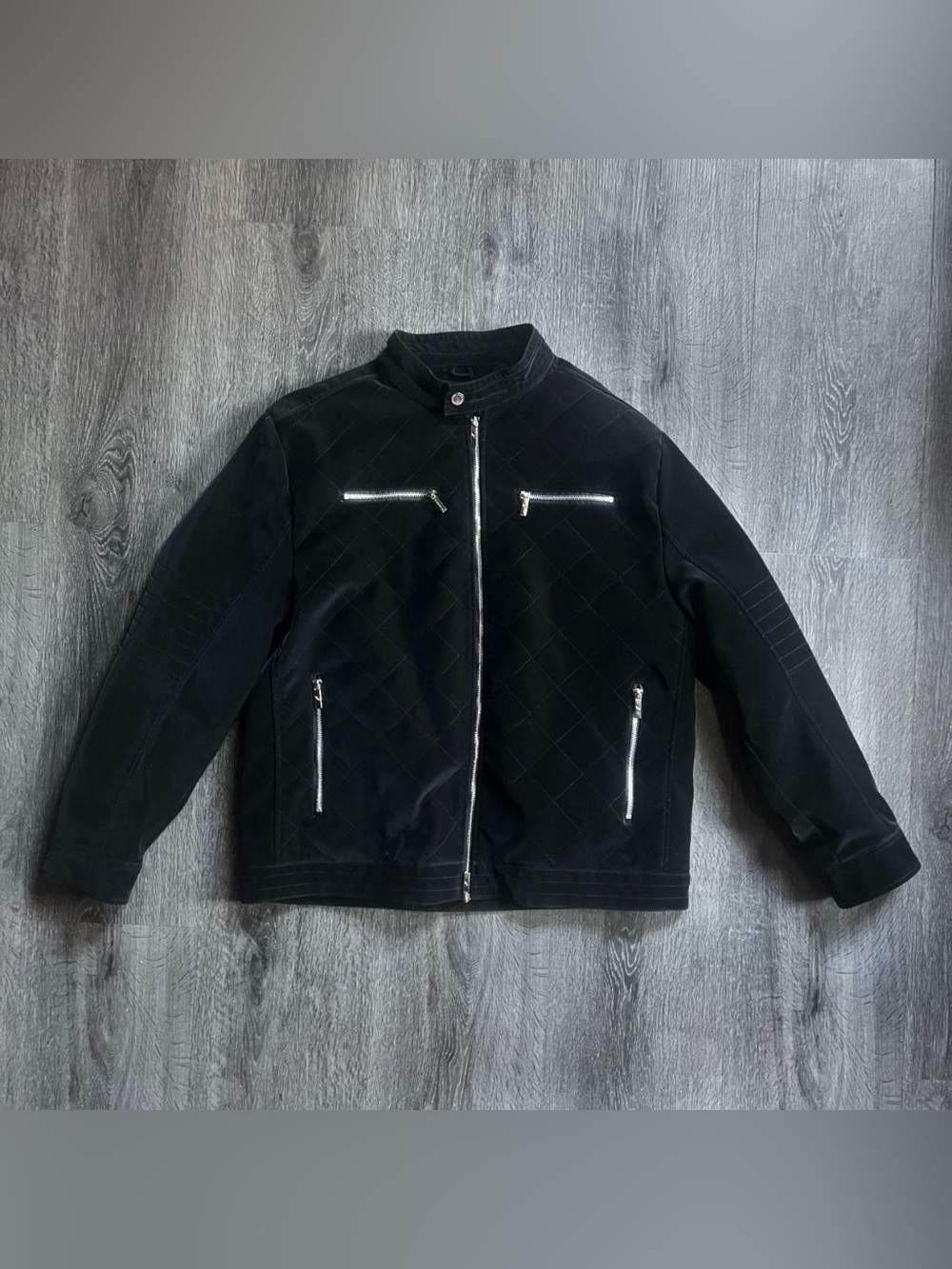 ★ Stone Falcon Black Quilted Jacket ★